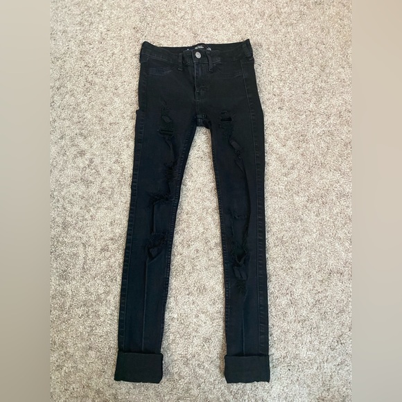 Hollister rip skinny jeans - Picture 1 of 2